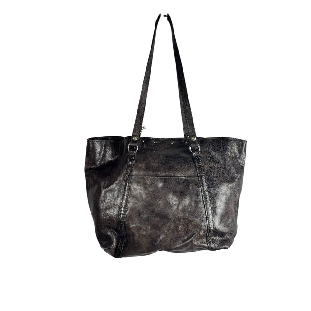 Patricia Nash Benvenuto Tote Distressed Brown Leather Large Shoulder Bag - Picture 5 of 9